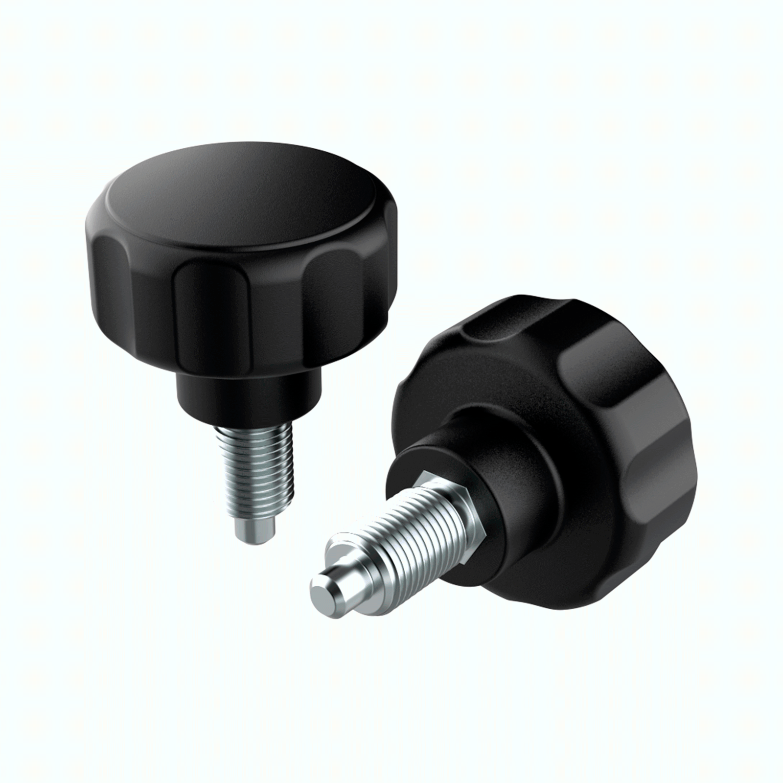 Rastbolzen und Arretierbolzen* Rastbolzen und Arretierbolzen*