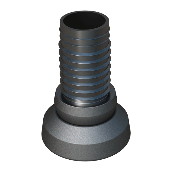 Das Design von unseren Rundrohr Gleiter ermöglicht ein Neigungswinkel bis <b>19º</b>. Der Grundköper, besteht aus <b>Polyamid 6</b>. Die Gleitfläche bietet wegen seiner beträchtlichen Größe eine <b>gute Stabilität</b>. <br><br>
Der Artikel bietet verschiedene Möglichkeiten für die Gleitfläche, die aus verschiedenen Materialien hergestellt / geliefert werden kann, die zusammenfassend, die folgenden Eigenschaften aufweisen:<br><br>
* <i>Gleitfläche aus <b>PA6 (Nylon 6)</b></i>: Bietet dem Standardteil <b>ein gutes Gleiten und auch ein Verschleißschutz</b>. Geeignet für Parkett- und Holzböden. Auch für feuchte Umgebungen / Böden oder im Freien. <br>
* <i>Gleitfläche aus <b>PTFE (Teflon)</b></i>: Bietet den besten <b>Gleiteffekt</b> und minimale “dynamische und statische“ Reibung auf den meisten Bodentypen. <b>Sehr gute Verschleißfestigkeit</b> und dank einer zusätzlichen TPE- Schicht auf der Innenseite bietet es auch eine <b>Geräuschdämpfung</b>. Hauptsächlich für Textilböden oder Teppiche.
 Auch für glatte Böden geeignet (Unbeabsichtigtes Verrutschen ist möglich).<br>
* <i>Gleitfläche aus <b>Wollfilz</b></i>: Ideal für <b>empfindliche und glatte Böden</b> wie Parkett. Bietet dem Artikel <b>Geräuschdämpfung </b> (schallreduzierende Eigenschaften) sowie <b>gutes Gleiten und Kratzschutz</b>. Nicht empfohlen für Außen- oder Nassböden. <br>
* <i>Gleitfläche mit klebbarer Einsatz <b>TPE</b></i>: Das weiche Material gibt ein gutes <b>Anti-Rutsch-Effekt</b> und eine sehr gute <b> schallreduzierende Eigenschaften</b> weil die Basis das Geräusch dämpft. Empfohlen für nasse und Außenumgebungen / Böden, in denen Sie den Schall reduzieren möchten. <br>
* <i>Gleitfläche aus <b>Metall</b></i>: Gibt eine <b>gute Oberfläche und auch größeren Widerstand</b>. Empfohlen für Außenbereiche, nicht glatte Oberflächen (Beton, Teppiche ...) oder elastische Böden (Pavillons, Sportplätze ...).<br><br>
Wenden Sie sich an unseren Verkauf, wenn Sie Sonderfarben, zusätzliche Abmessungen und Sonderanfertigungen wünschen. In diesen Fällen ist eine Mindestbestellmenge erforderlich. <br>
Weitere Informationen finden Sie in der herunterladbaren allgemeinen Zeichnung.