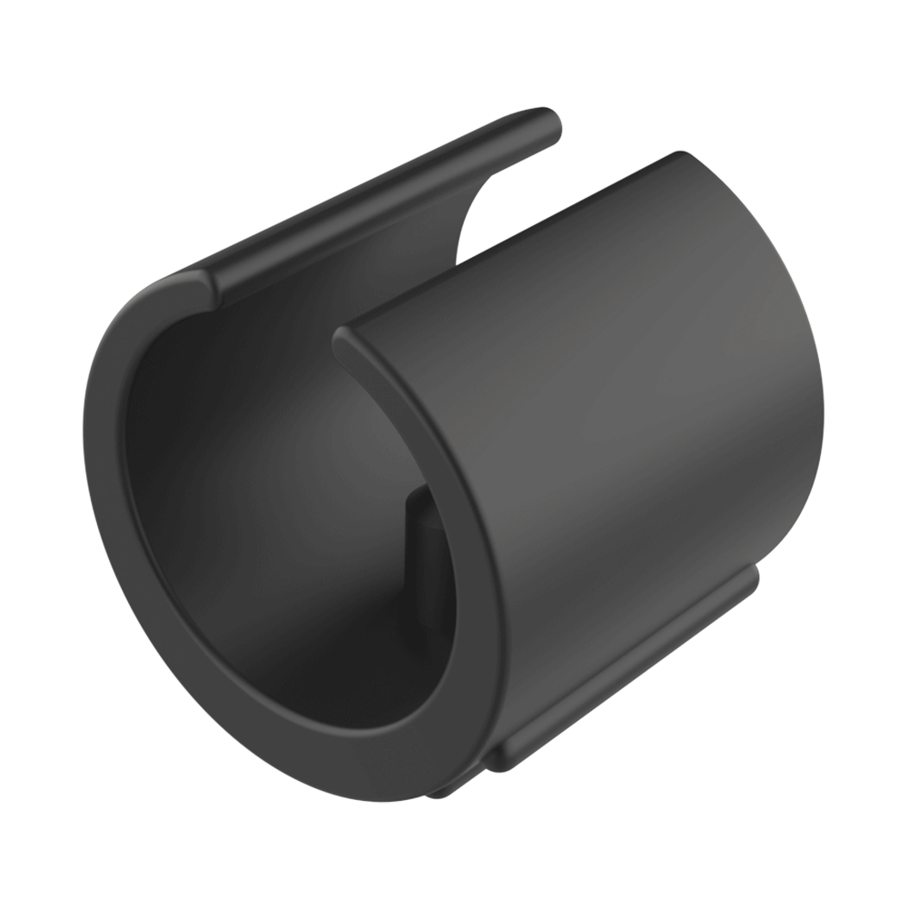 Unser Klemmschalengleiter für runde Rohre ist ideal für Stühle mit Metallbeinen. Durch sein Zapfensystem verriegelt er sich an seinem Platz. Wenn Sie dieses Teil ohne Zapfen benötigen, besuchen Sie bitte unsere Produktfamilie LWSP.